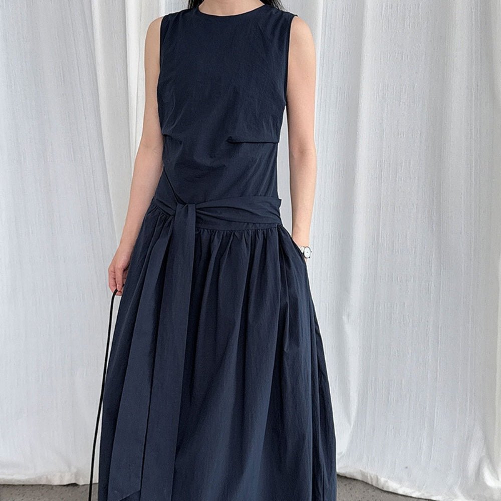 ノースリーブバルーンワンピース｜オフィスカジュアル レディース 通販【ミレジェネ】