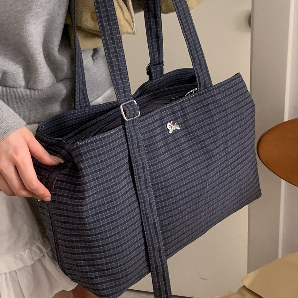 Mulberry チェック柄 ボストンバッグ チェック柄ボストンバッグ｜オフィスカジュアル レディース 通販