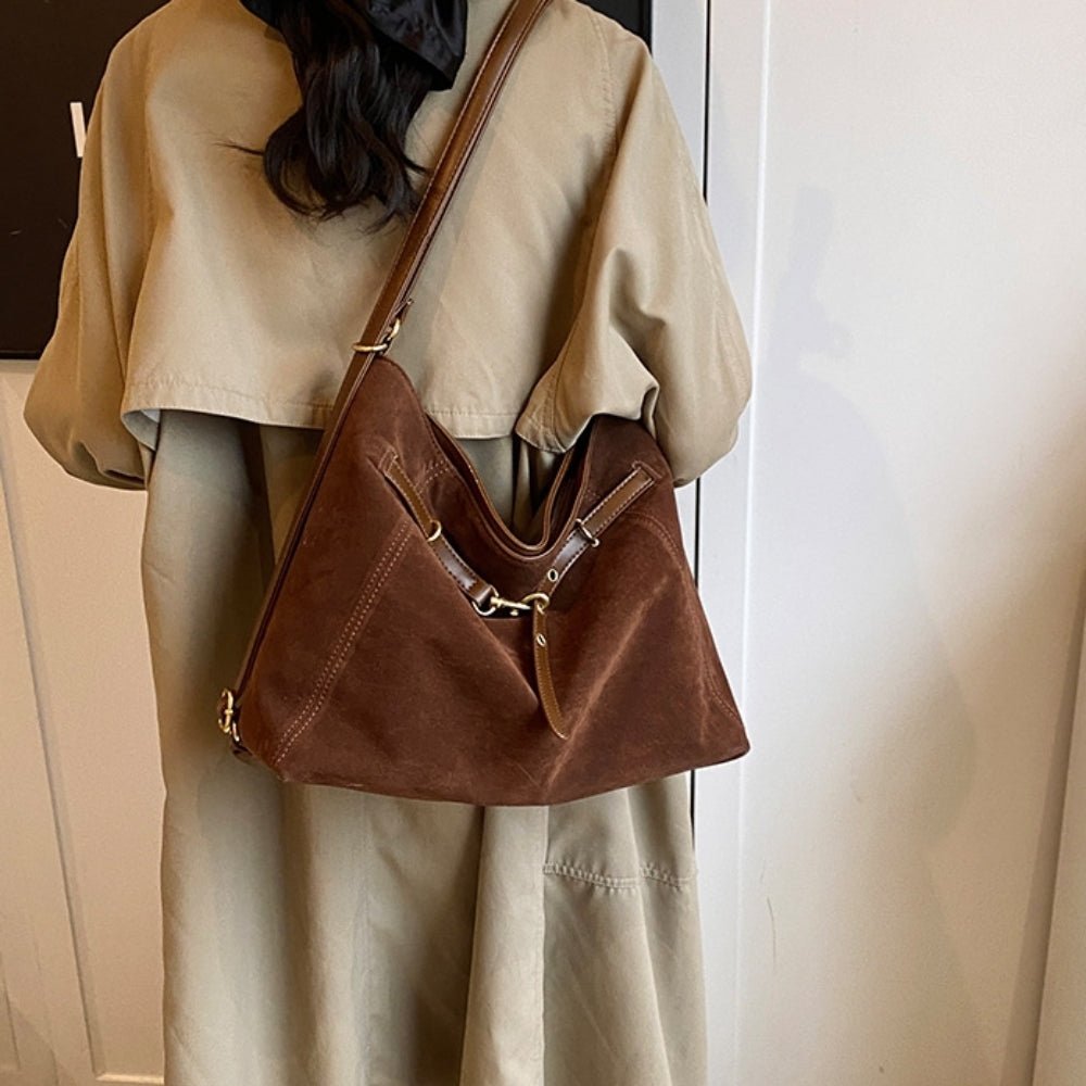 ソフトレザー調ショルダーバッグ｜オフィスカジュアル レディース 通販【ミレジェネ】