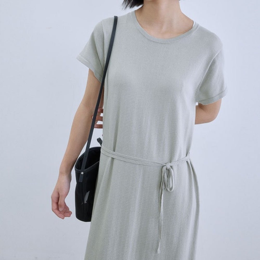 半袖リラックスワンピース｜オフィスカジュアル レディース 通販【ミレジェネ】