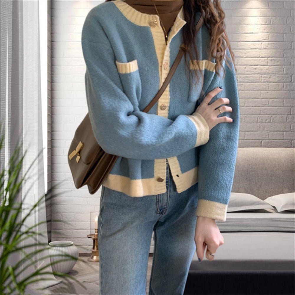 金ボタンカーディガン｜オフィスカジュアル レディース 通販【ミレジェネ】