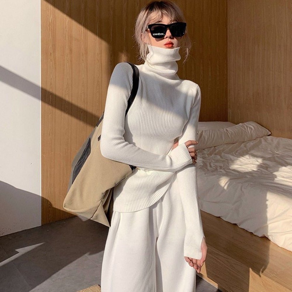 タートルネックニット｜オフィスカジュアル レディース 通販【ミレジェネ】