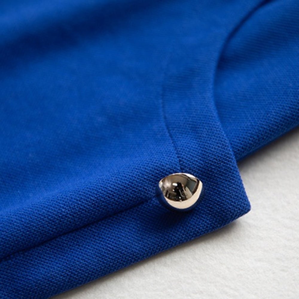 ラウンドカラー半袖ワンピース｜オフィスカジュアル レディース 通販【ミレジェネ】