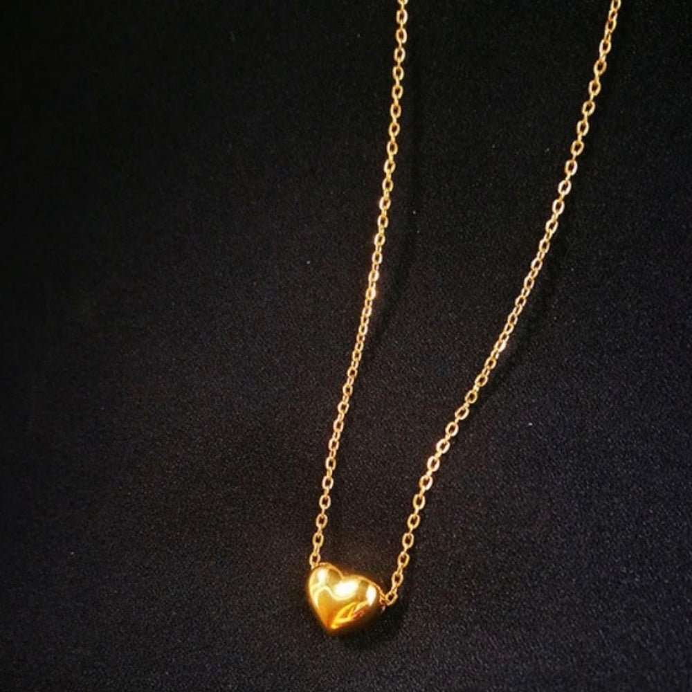 プチハートネックレス｜オフィスカジュアル レディース 通販【ミレジェネ】
