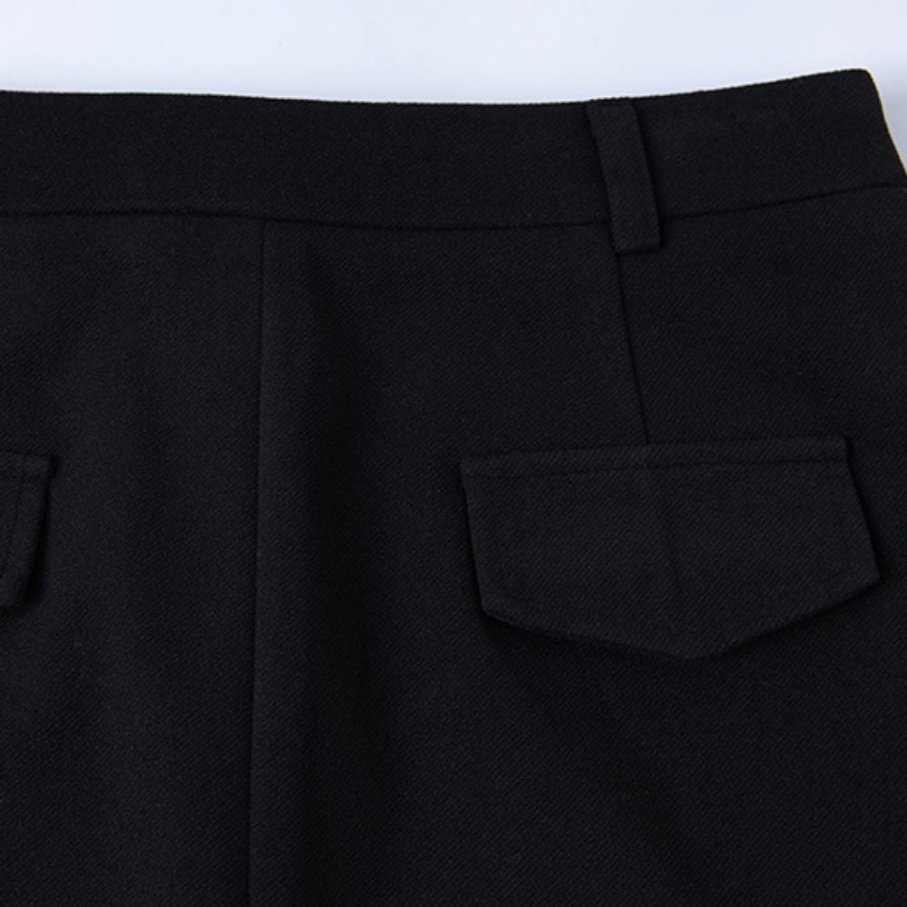 フロントポケットタイトスカート｜オフィスカジュアル レディース 通販【ミレジェネ】