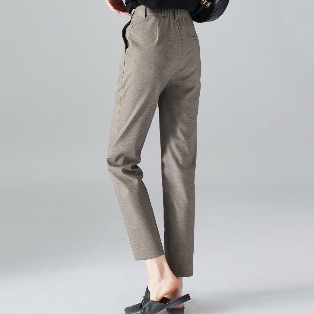 九分丈ストレートパンツ｜オフィスカジュアル レディース 通販【ミレジェネ】