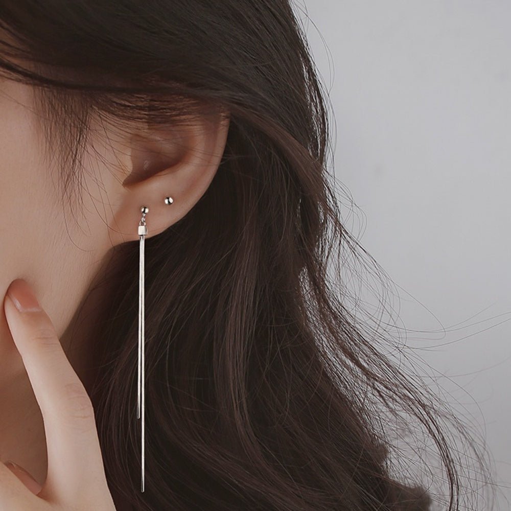 ロングチェーンピアス｜オフィスカジュアル レディース 通販【ミレジェネ】