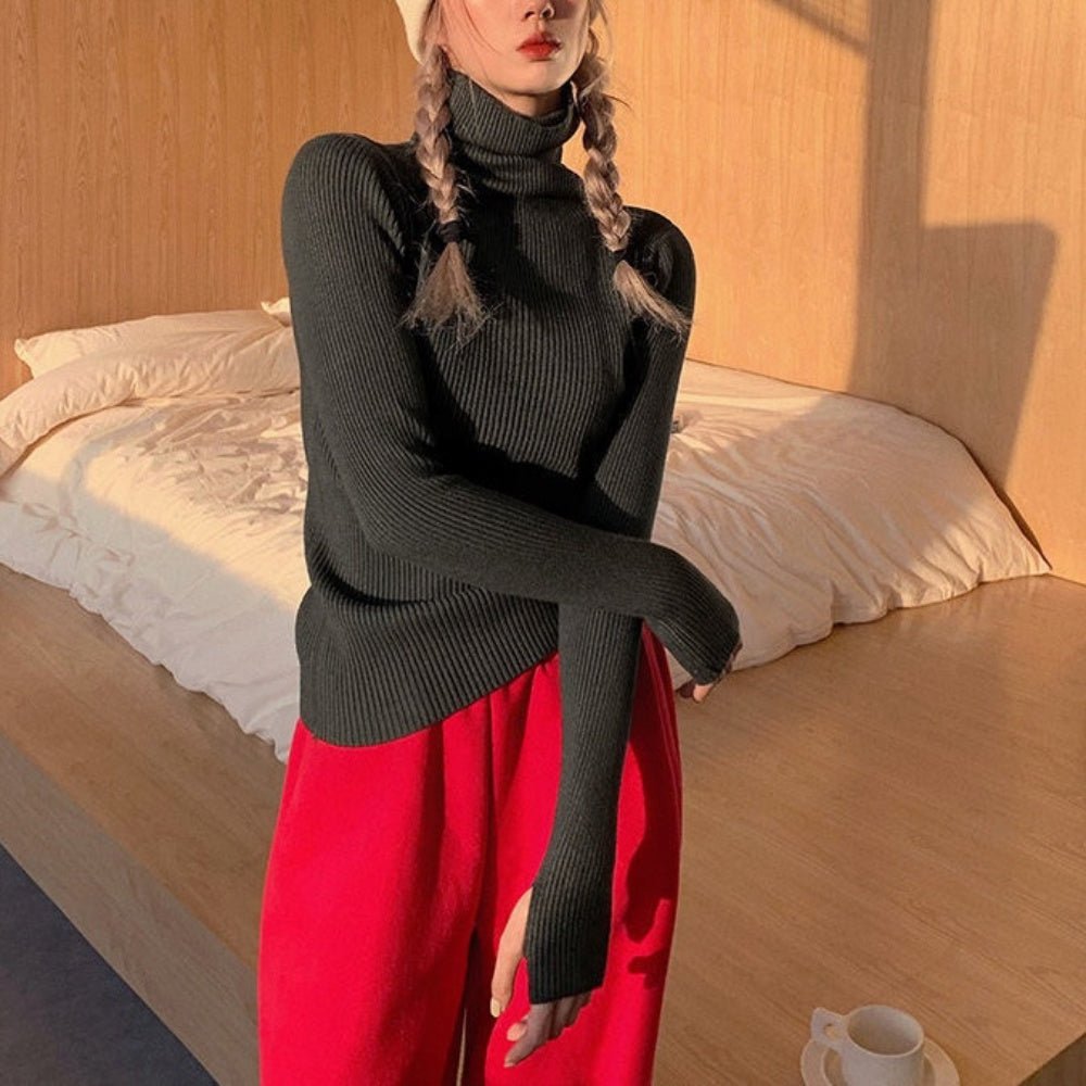 タートルネックニット｜オフィスカジュアル レディース 通販【ミレジェネ】