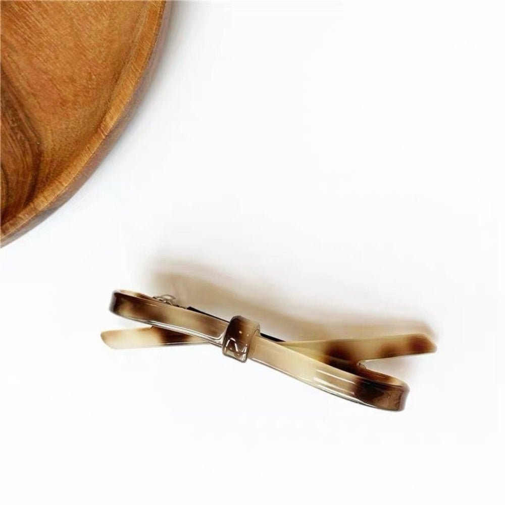 フラットリボンモチーフバレッタ｜オフィスカジュアル レディース 通販【ミレジェネ】