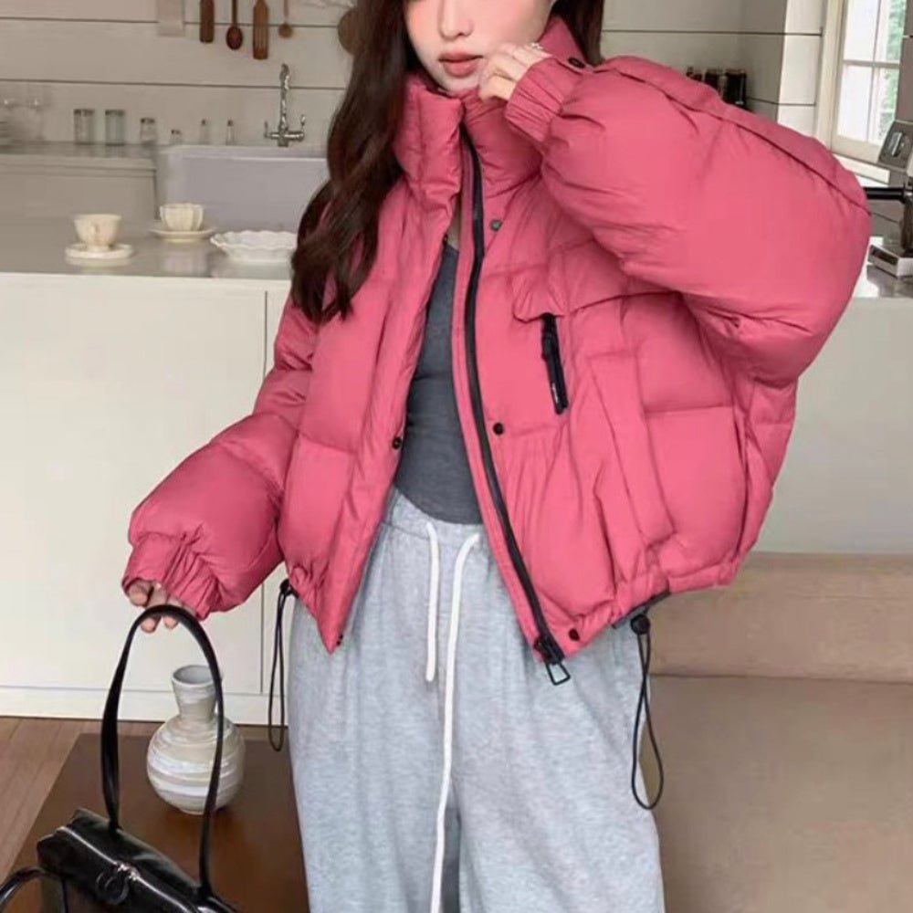 【art☆】 スタンドカラーダウンジャケット スタンドカラーショートダウンジャケット