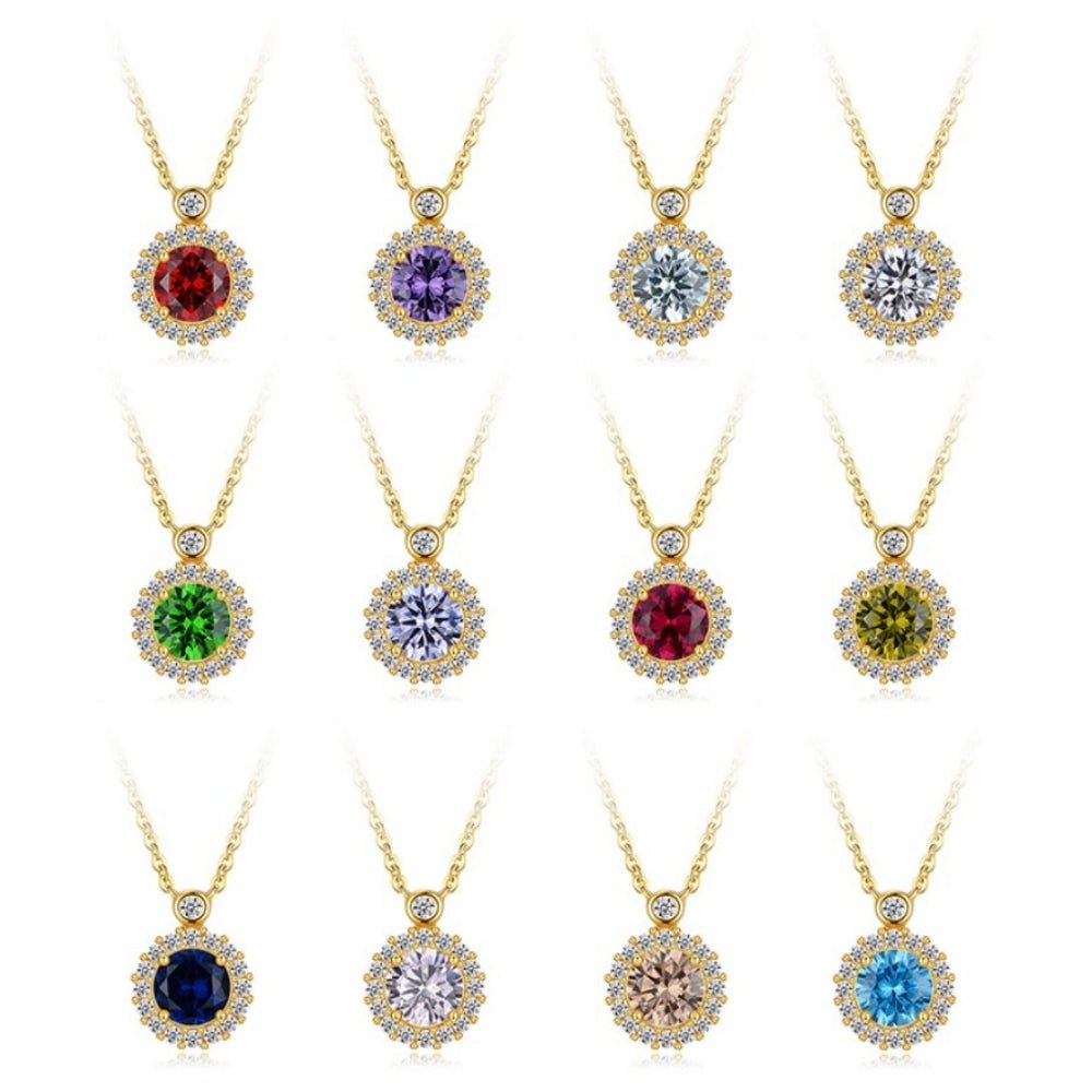 バースデーカラービジューネックレス｜オフィスカジュアル レディース 通販【ミレジェネ】