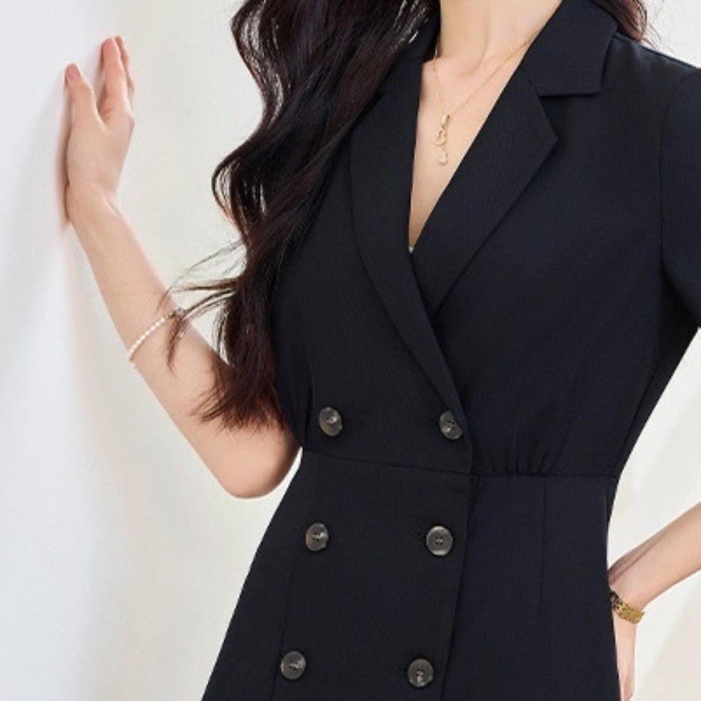 ダブルブレストワンピース｜オフィスカジュアル レディース 通販【ミレジェネ】