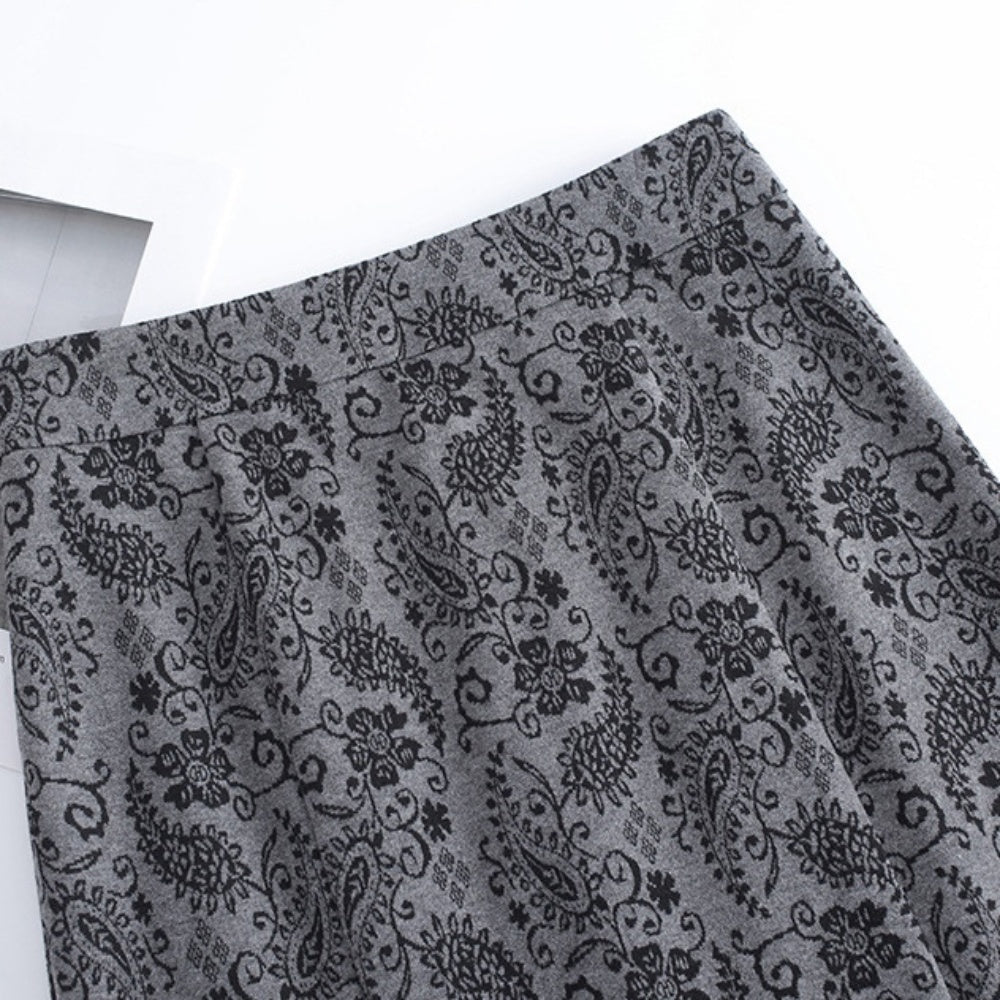 フラワープリントマーメイドスカート｜オフィスカジュアル レディース 通販【ミレジェネ】