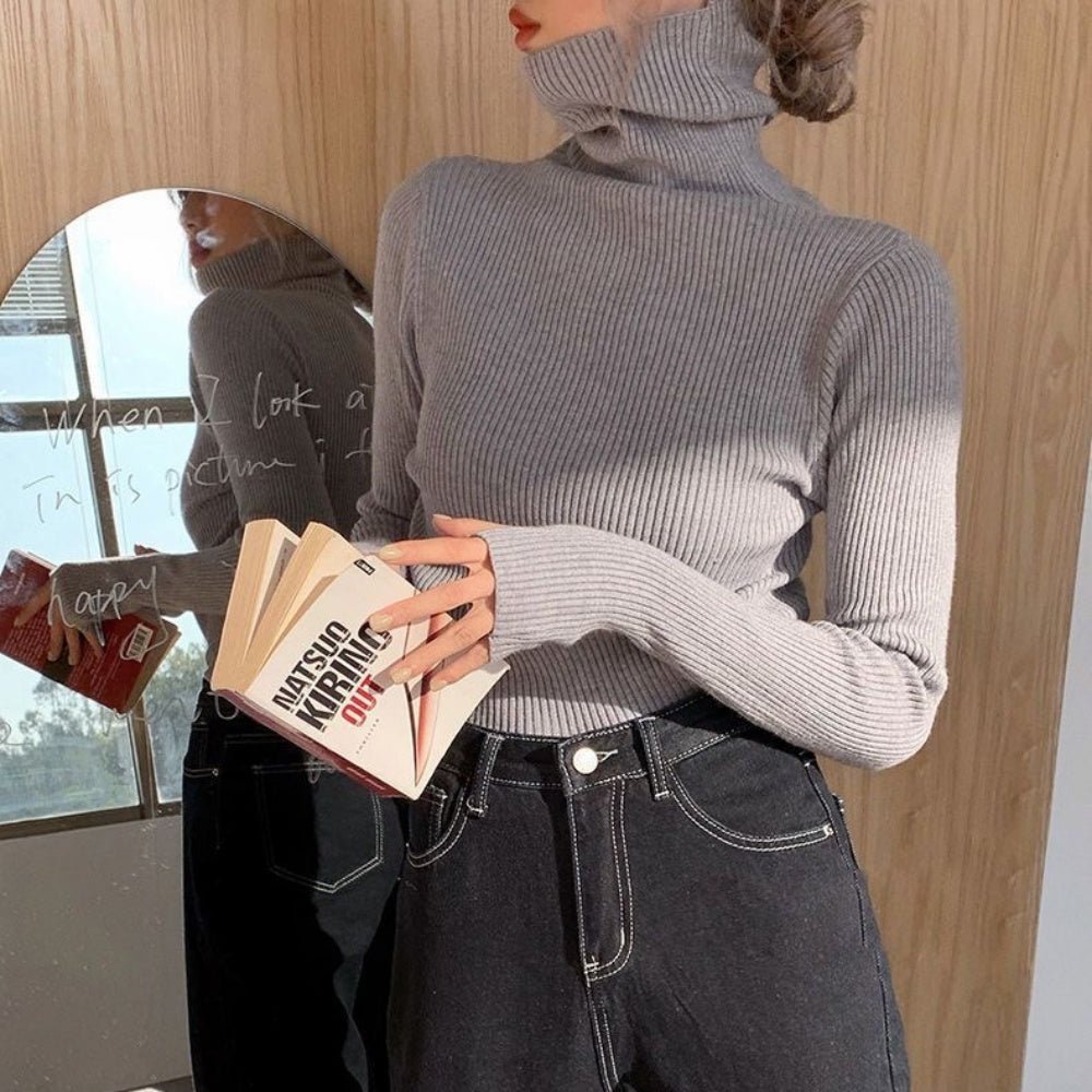 タートルネックニット｜オフィスカジュアル レディース 通販【ミレジェネ】