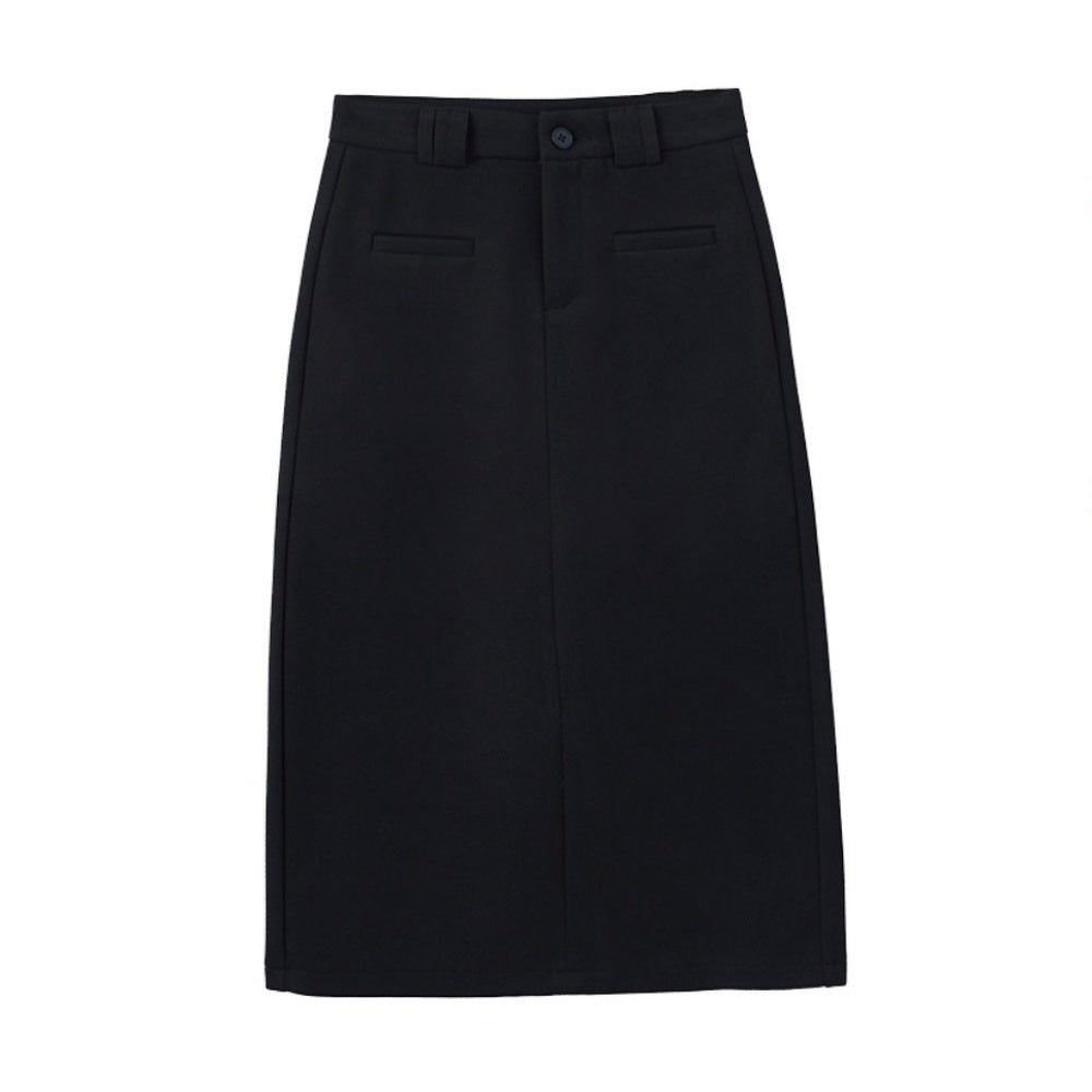フロントポケットタイトスカート｜オフィスカジュアル レディース 通販【ミレジェネ】