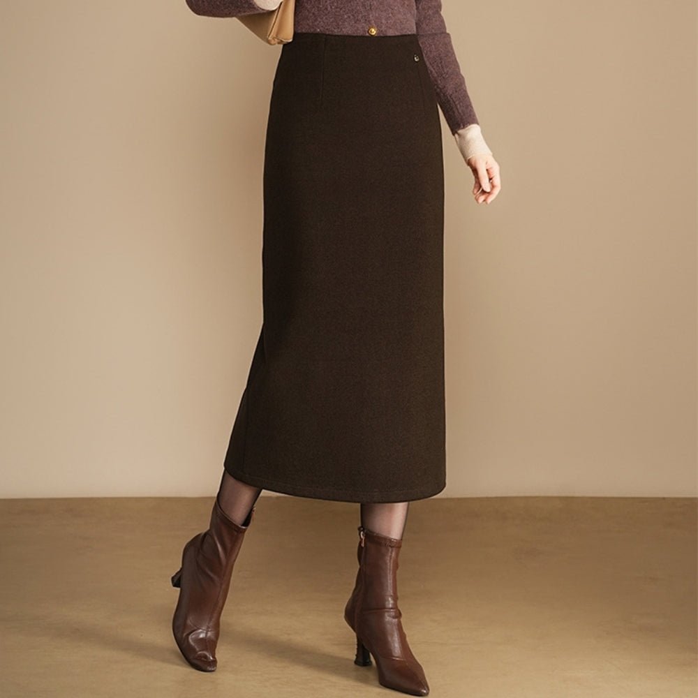 ミモレ丈タイトスカート｜オフィスカジュアル レディース 通販【ミレジェネ】
