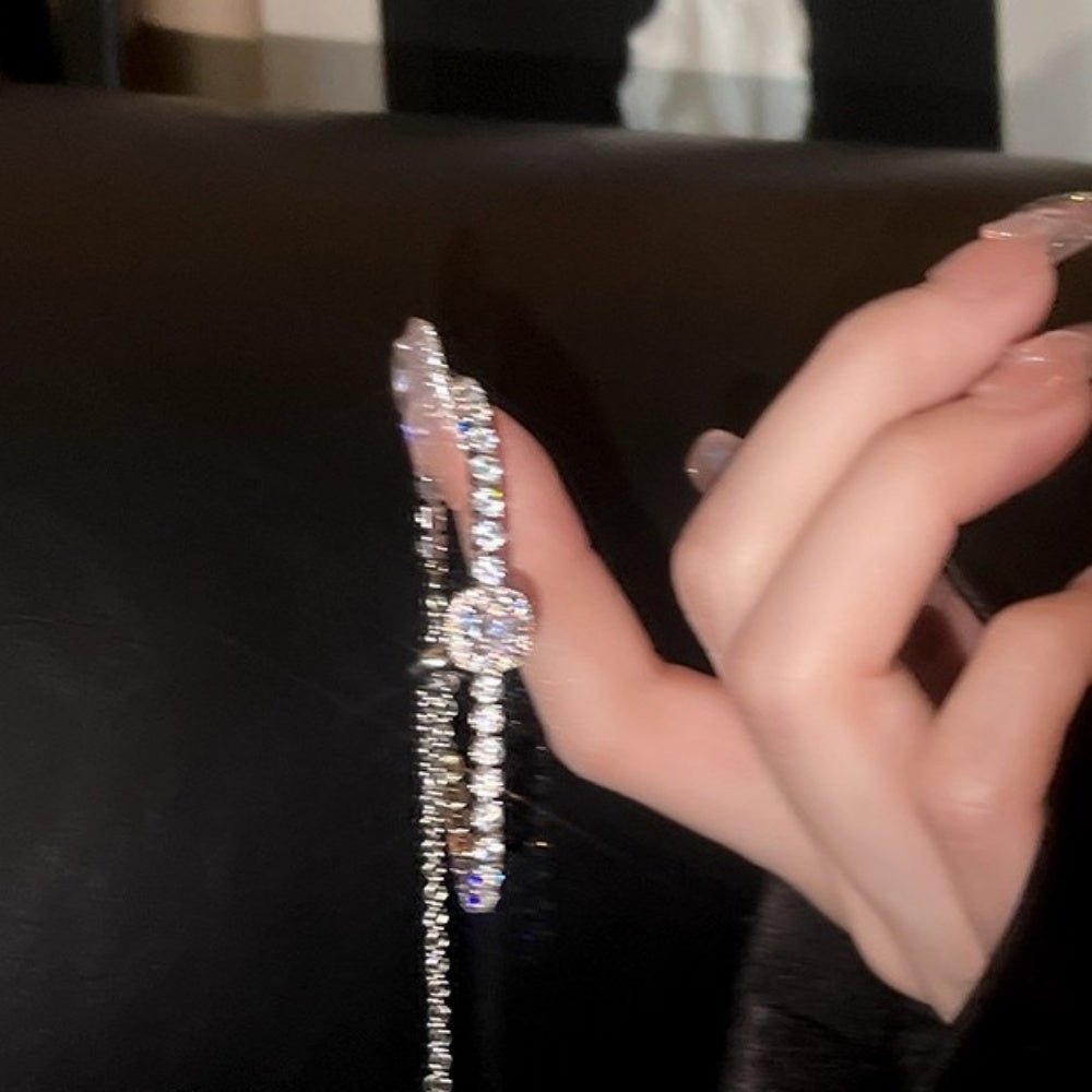 ジルコンビジューブレスレット｜オフィスカジュアル レディース 通販【ミレジェネ】