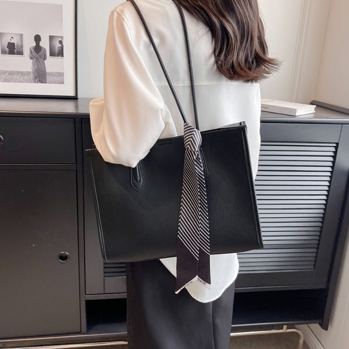 韓国デザイン ミディートート ショルダーバッグ オフィスBAG アミュレット Amulet シンプルトートバッグ レディース 鞄 韓国