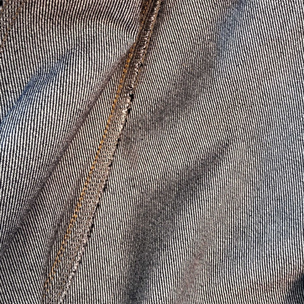 ノーカラーデニムジャケット｜オフィスカジュアル レディース 通販【ミレジェネ】