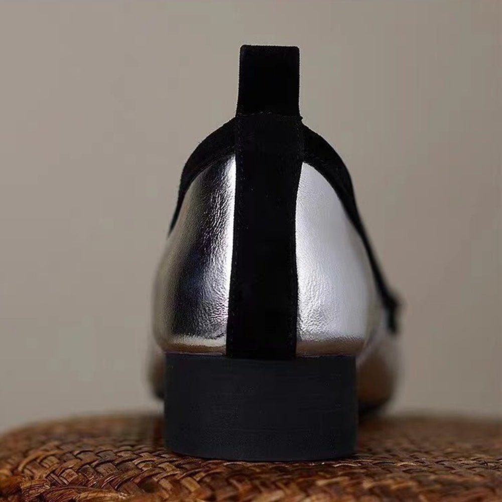 スクエアトゥリボンパンプス｜オフィスカジュアル レディース 通販【ミレジェネ】