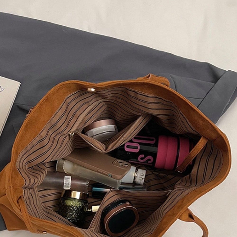 スエード調トートバッグ｜オフィスカジュアル レディース 通販【ミレジェネ】