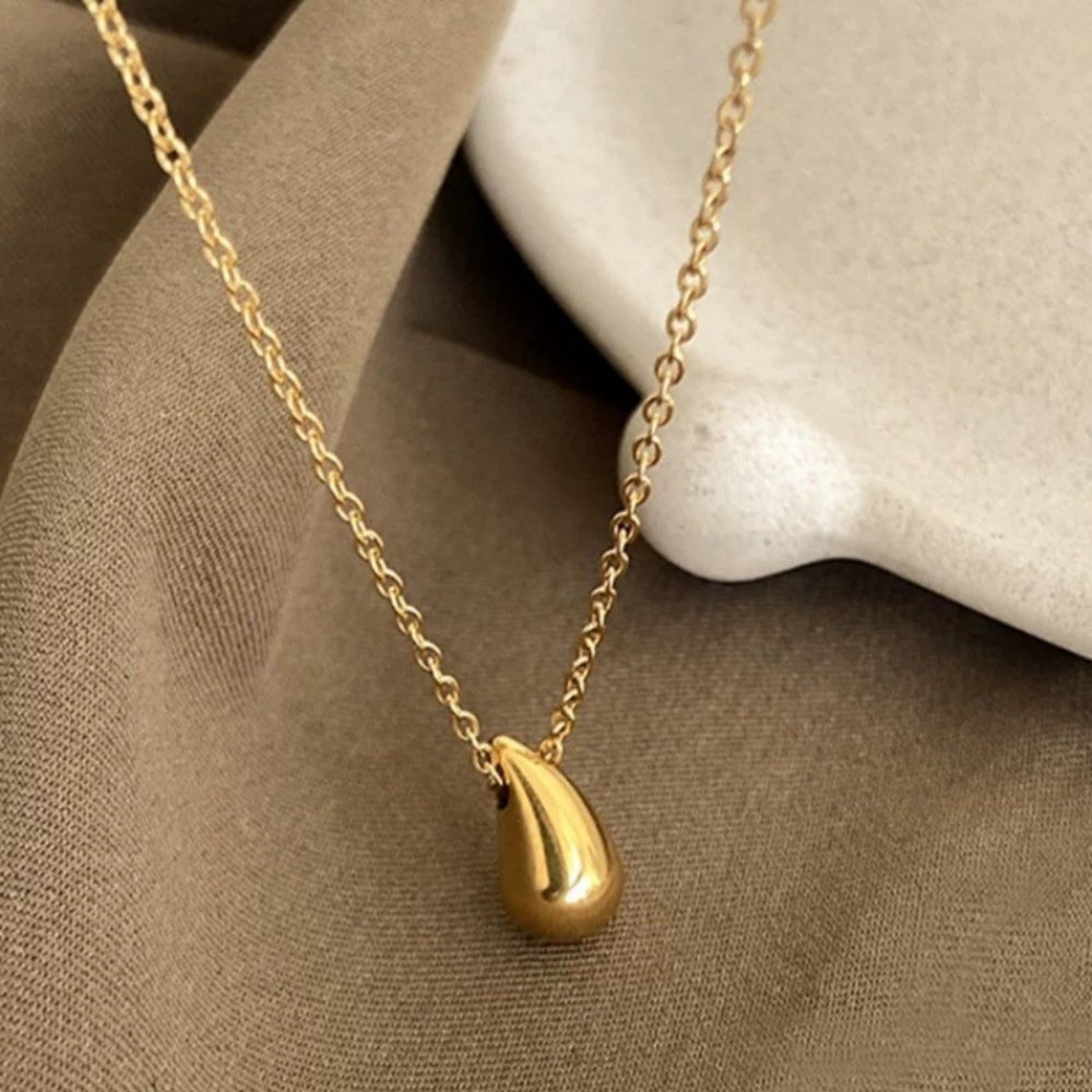 メタルドロップネックレス｜オフィスカジュアル レディース 通販【ミレジェネ】