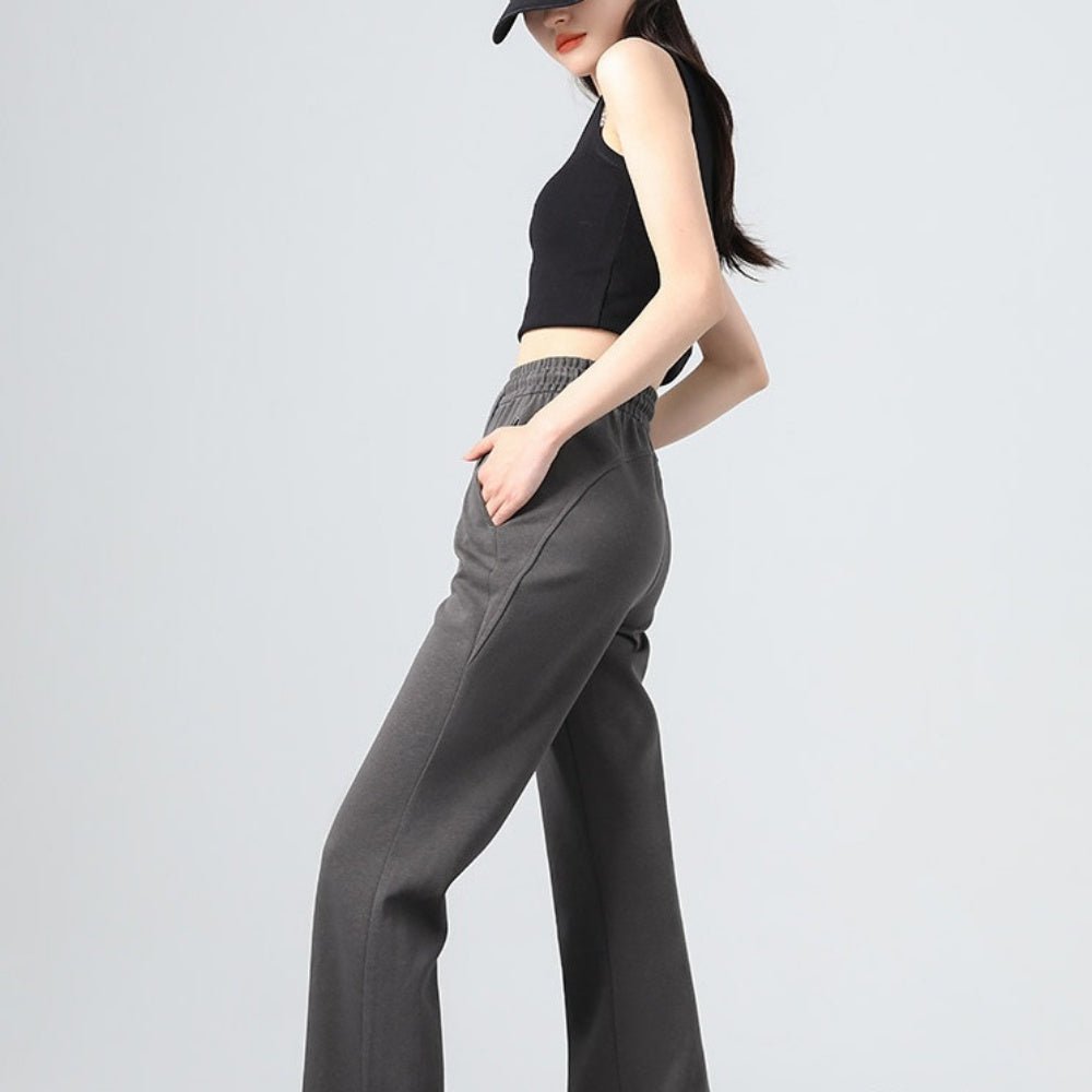 スウェットフレアパンツ｜オフィスカジュアル レディース 通販【ミレジェネ】