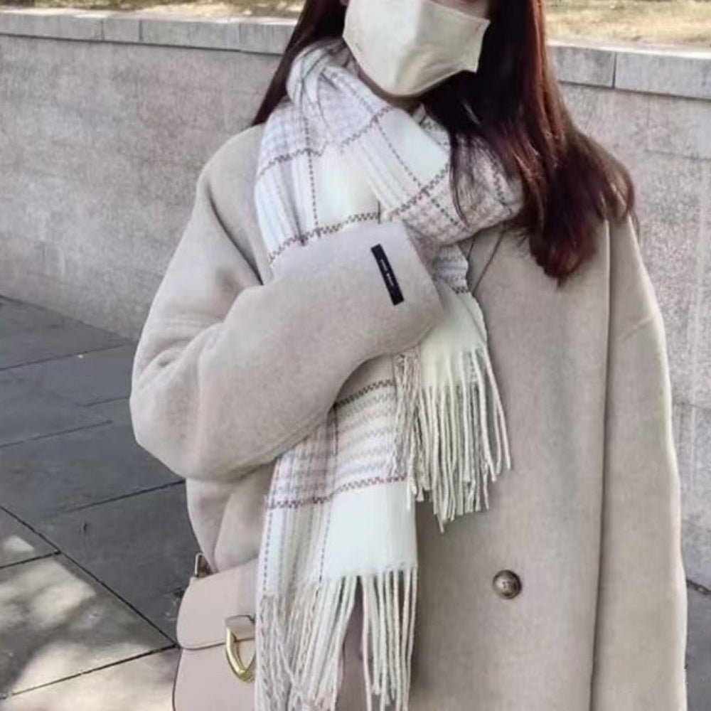 ボリュームシャギーマフラー｜オフィスカジュアル レディース 通販【ミレジェネ】