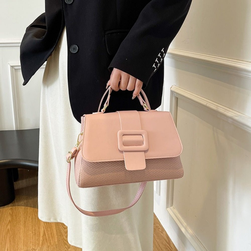 ビッグバックルフラップバッグ｜オフィスカジュアル レディース 通販【ミレジェネ】