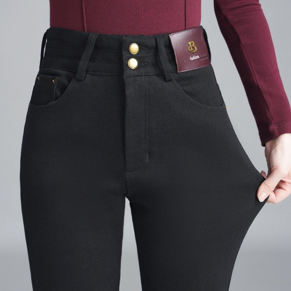 裏起毛スキニーパンツ｜オフィスカジュアル レディース 通販【ミレジェネ】