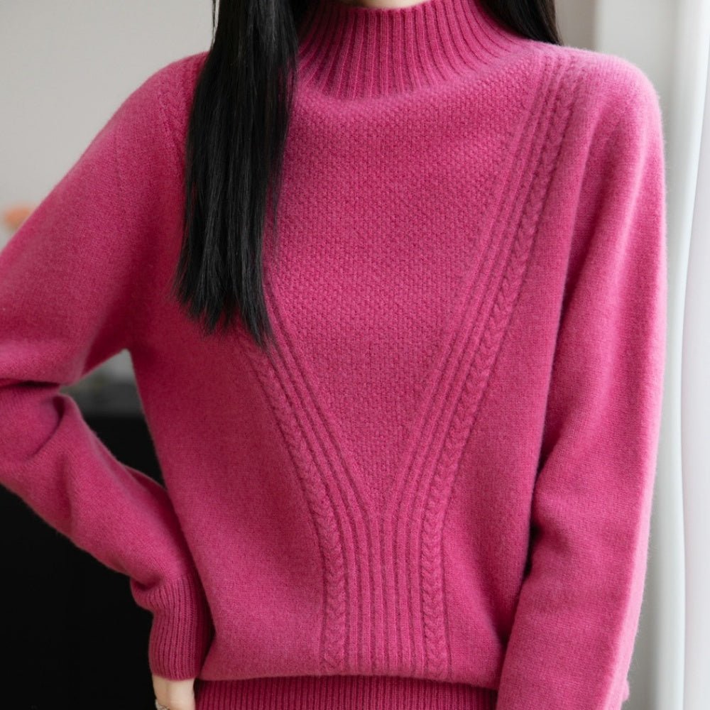 ライン入りセーター｜オフィスカジュアル レディース 通販【ミレジェネ】