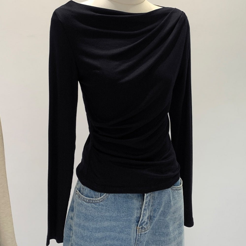 ドレープカットソートップス｜オフィスカジュアル レディース 通販【ミレジェネ】