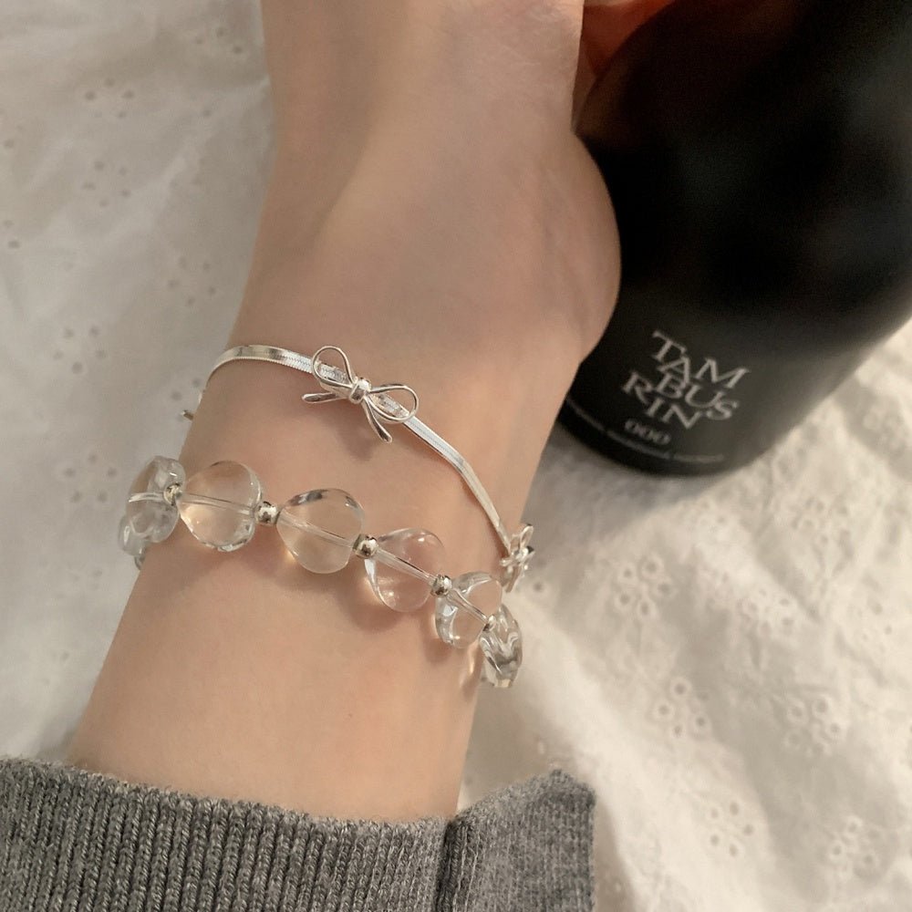 リボンモチーフブレスレット｜オフィスカジュアル レディース 通販【ミレジェネ】