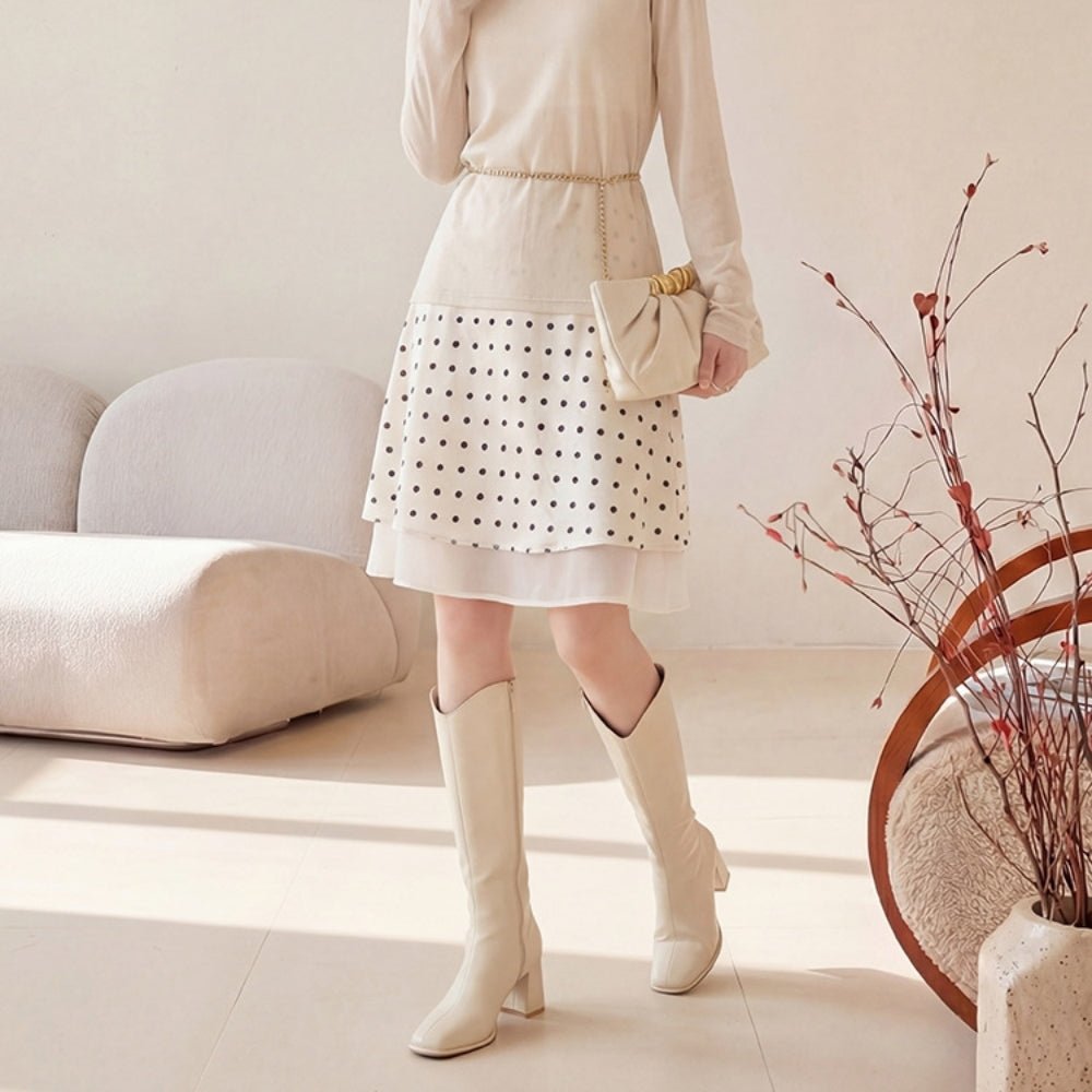 【通勤/きれいめ】サテン地フレアスカート [ミレジェネ]｜オフィスカジュアル レディース 通販【ミレジェネ】