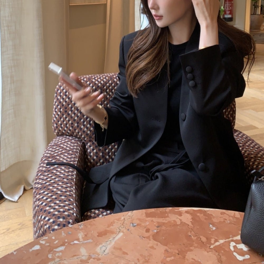 シンプルＶネックジャケット｜オフィスカジュアル レディース 通販【ミレジェネ】