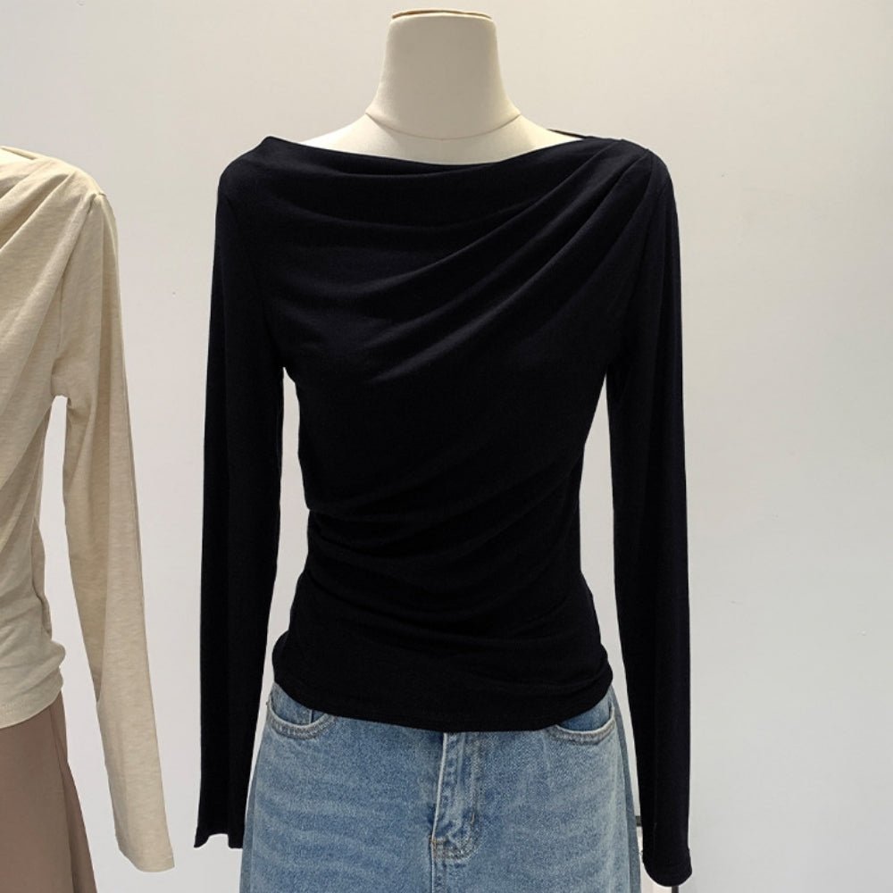 ドレープカットソートップス｜オフィスカジュアル レディース 通販【ミレジェネ】