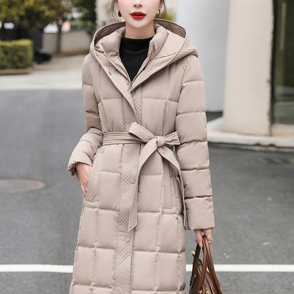 ウエストベルトダウンコート｜オフィスカジュアル レディース 通販【ミレジェネ】