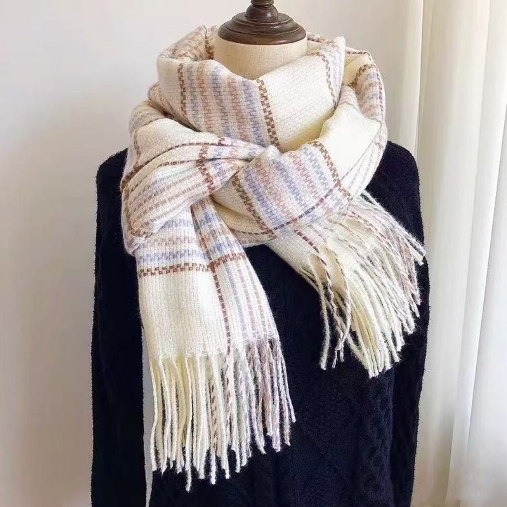 ボリュームシャギーマフラー｜オフィスカジュアル レディース 通販【ミレジェネ】