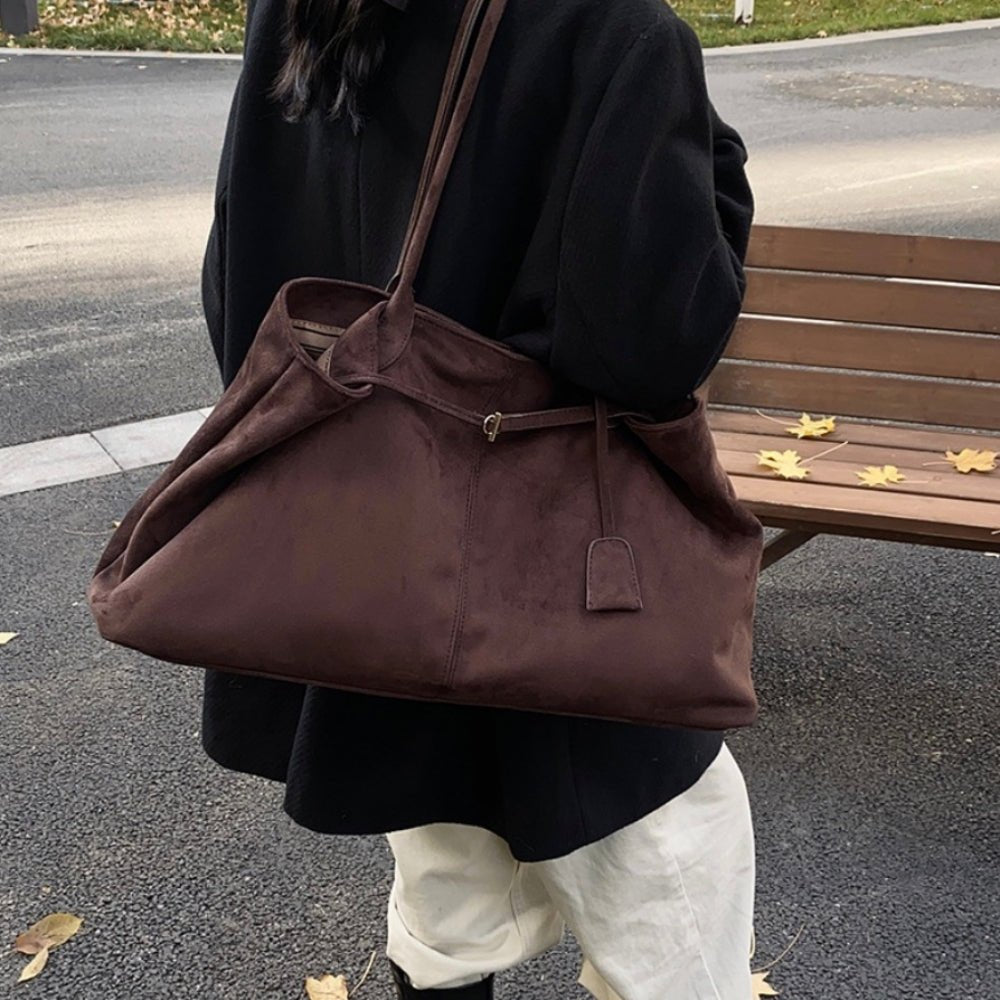 スエード調トートバッグ｜オフィスカジュアル レディース 通販【ミレジェネ】