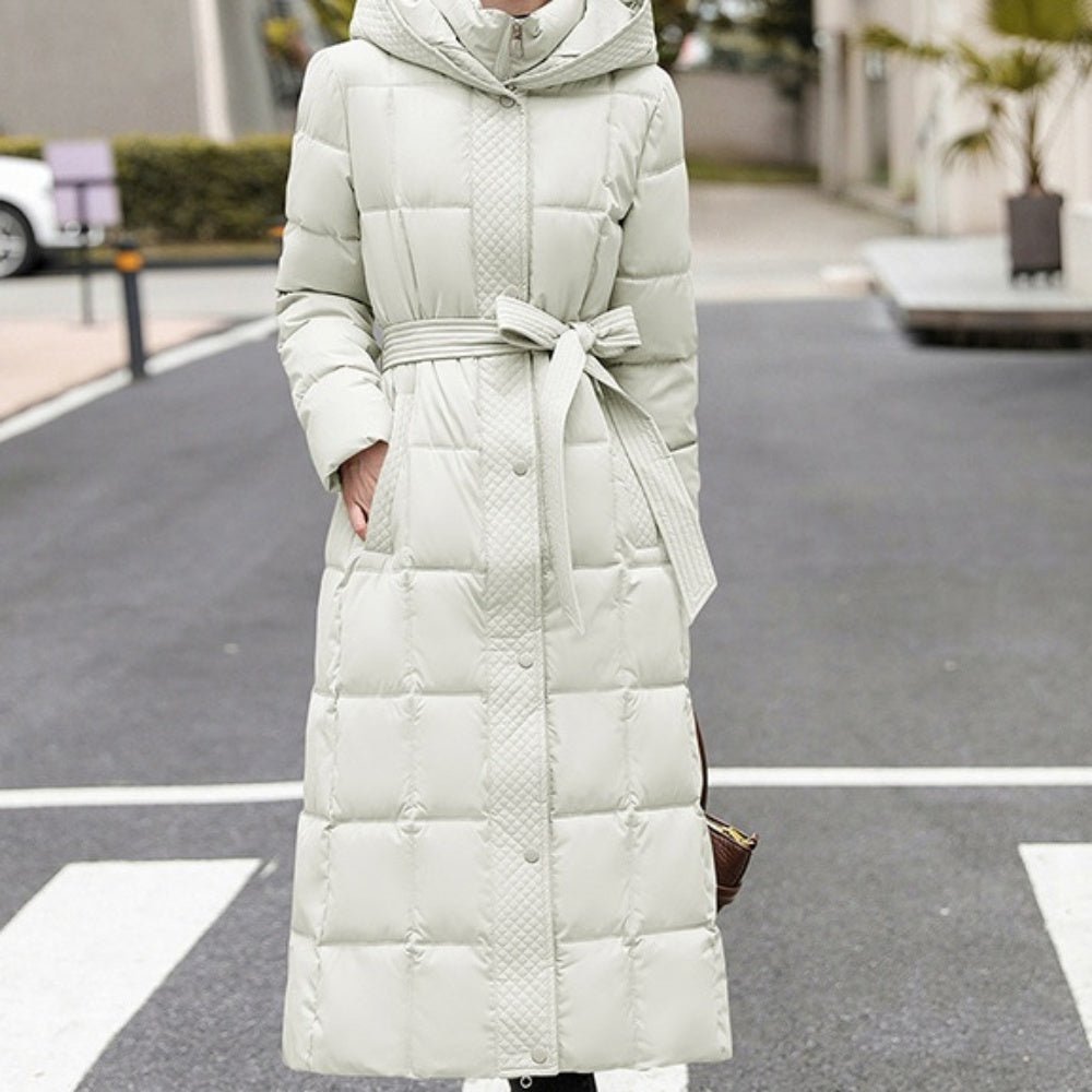 ウエストベルトダウンコート｜オフィスカジュアル レディース 通販【ミレジェネ】