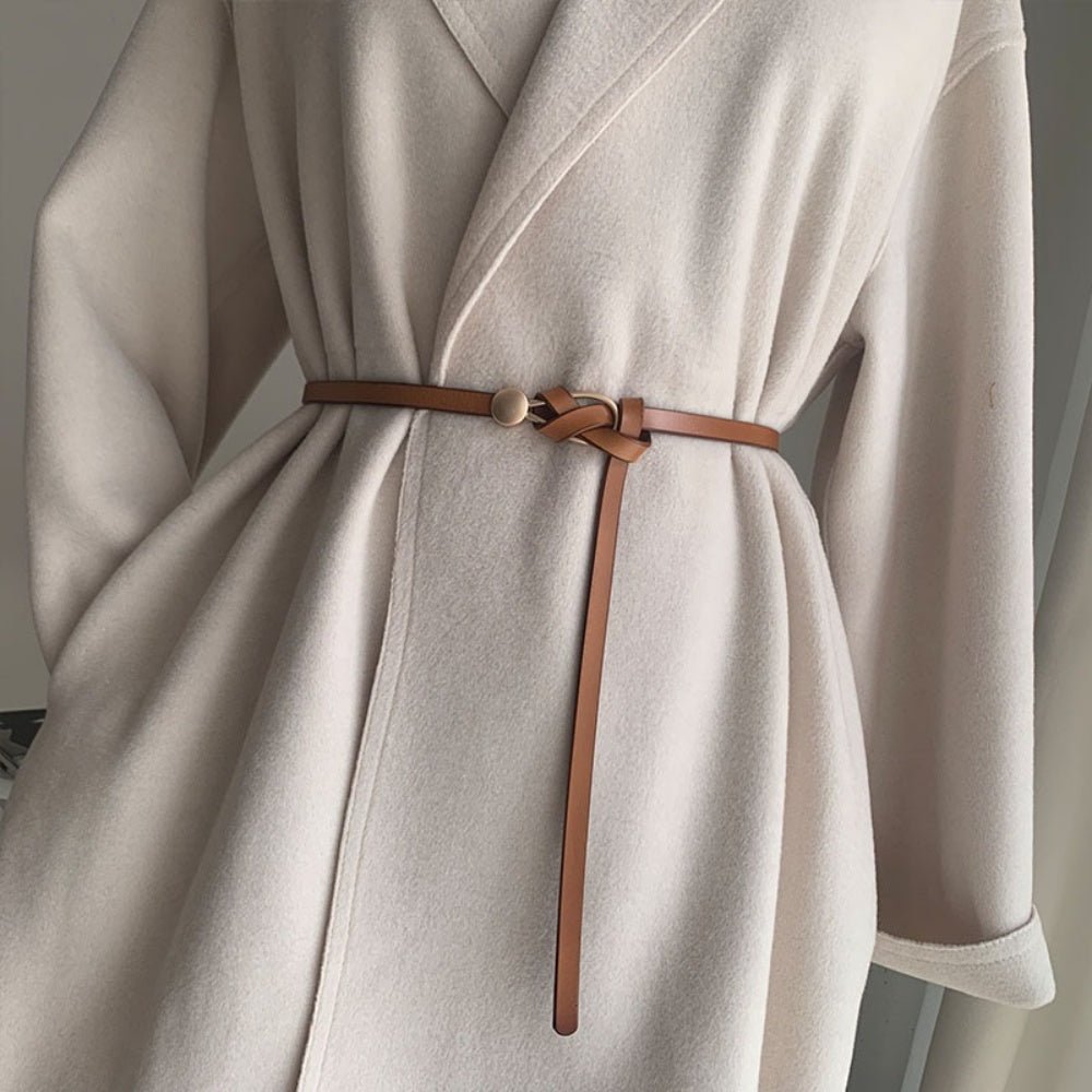 ナローノットベルト｜オフィスカジュアル レディース 通販【ミレジェネ】