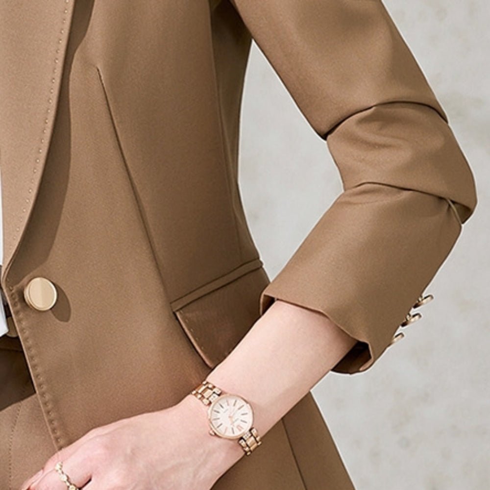 ストレートパンツ・ワンボタンジャケットセットアップ｜オフィスカジュアル レディース 通販【ミレジェネ】