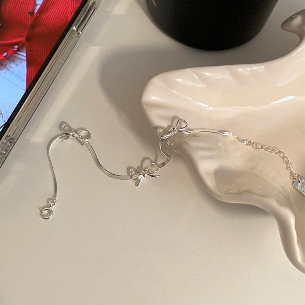 リボンモチーフブレスレット｜オフィスカジュアル レディース 通販【ミレジェネ】