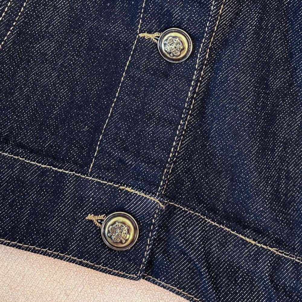 ステッチアクセントデニムジャケット｜オフィスカジュアル レディース 通販【ミレジェネ】