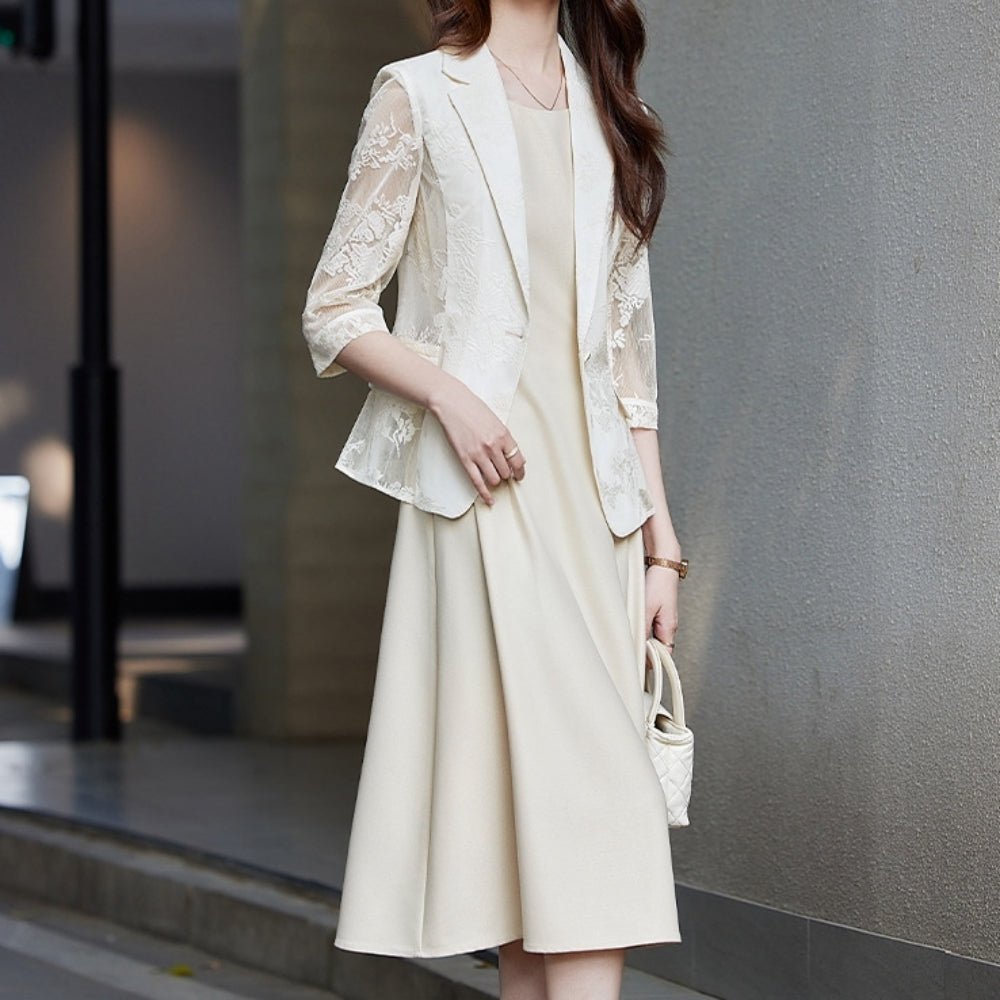 シアーレーステラージャケット｜オフィスカジュアル レディース 通販【ミレジェネ】