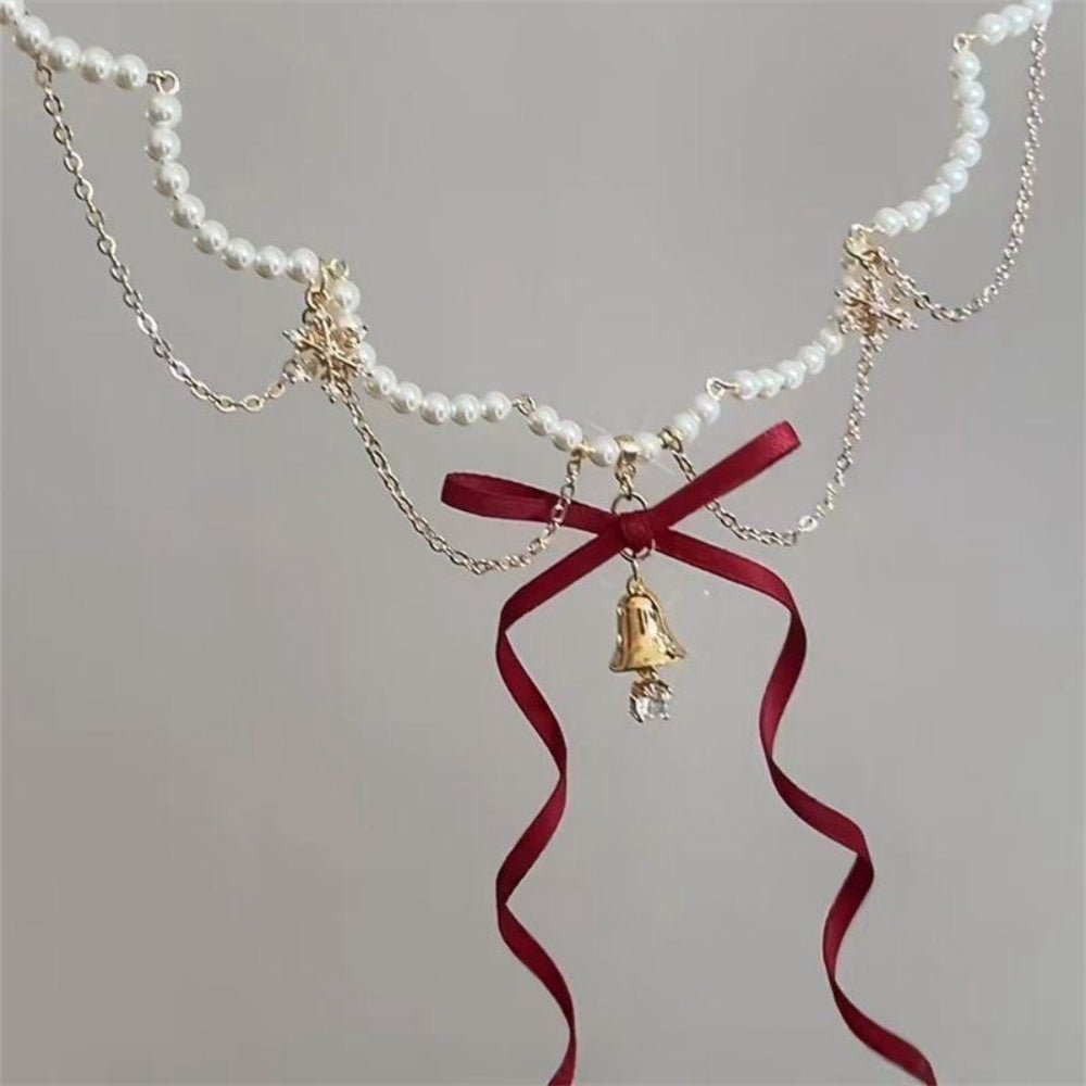 スカラップパールネックレス｜オフィスカジュアル レディース 通販【ミレジェネ】