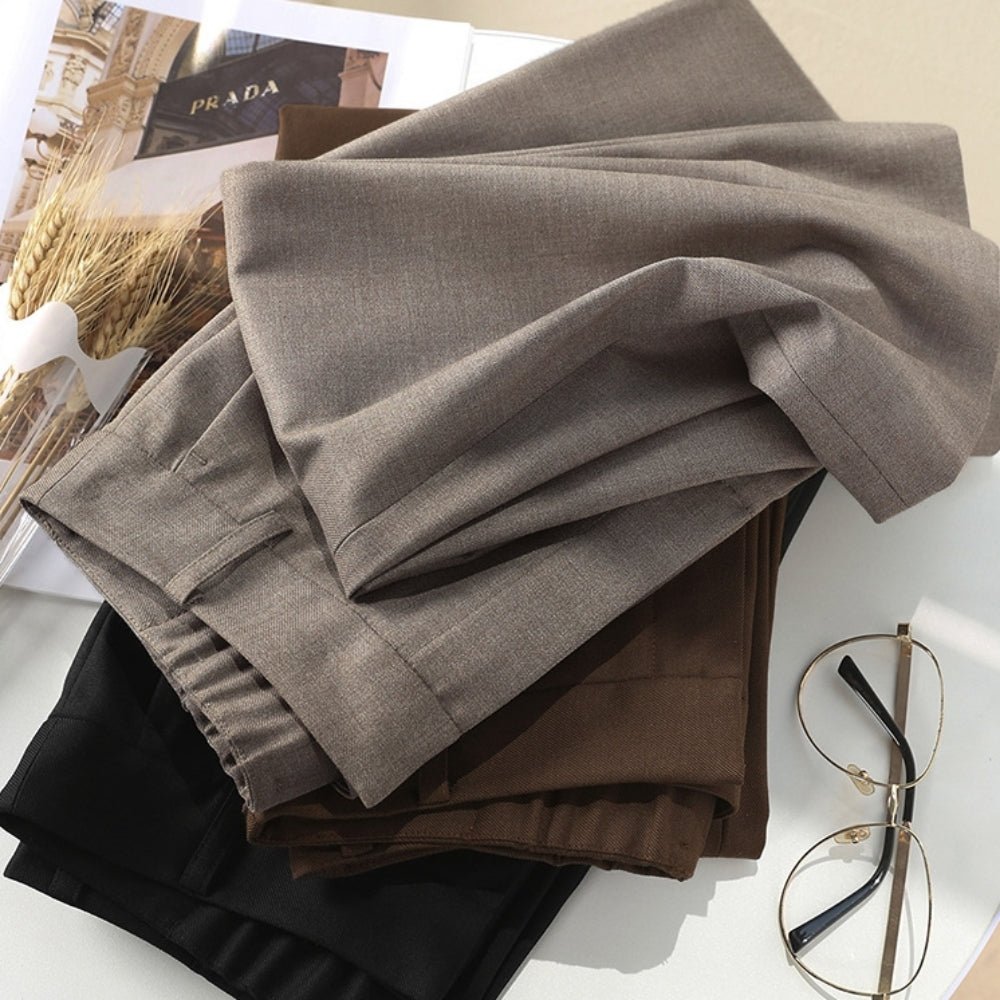 九分丈ストレートパンツ｜オフィスカジュアル レディース 通販【ミレジェネ】