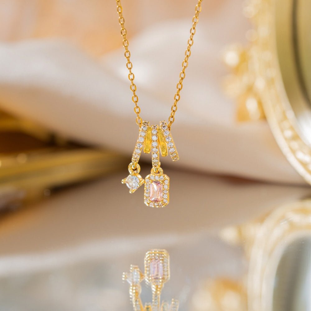 ジルコンリングトップネックレス｜オフィスカジュアル レディース 通販【ミレジェネ】