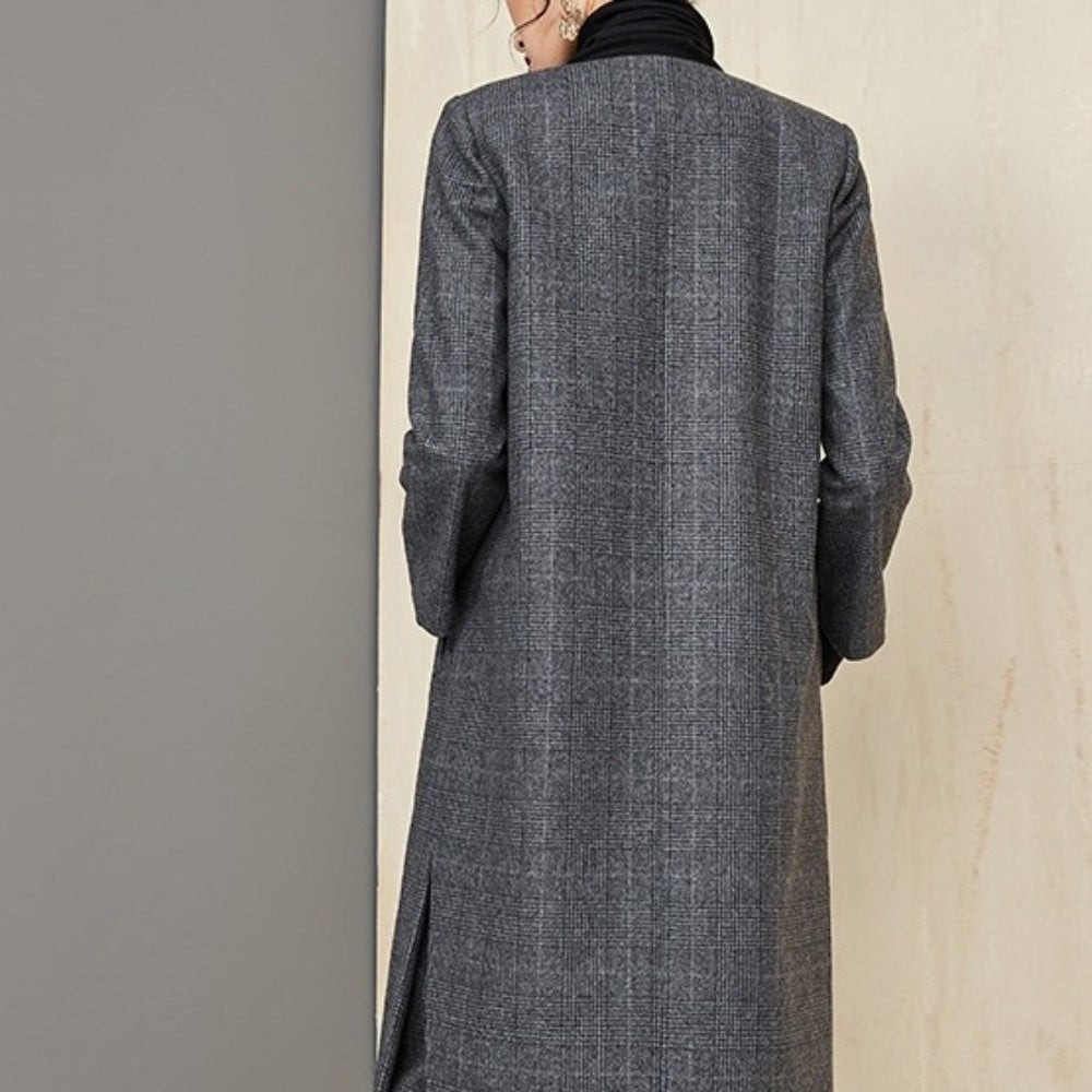 グレンチェック柄セットアップ｜オフィスカジュアル レディース 通販【ミレジェネ】