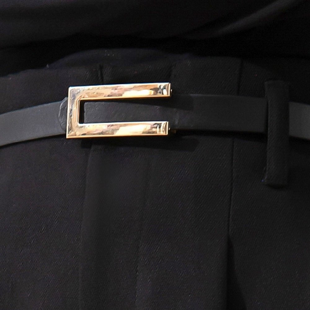 ハイウエストタック入りワイドパンツ｜オフィスカジュアル レディース 通販【ミレジェネ】